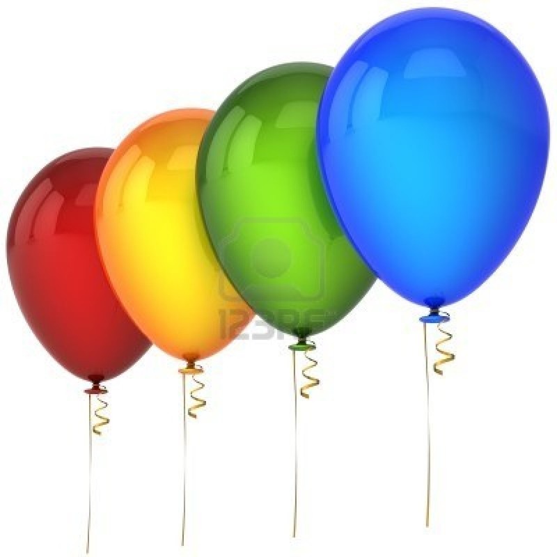 Helium ballonnen (niet meer leverbaar)